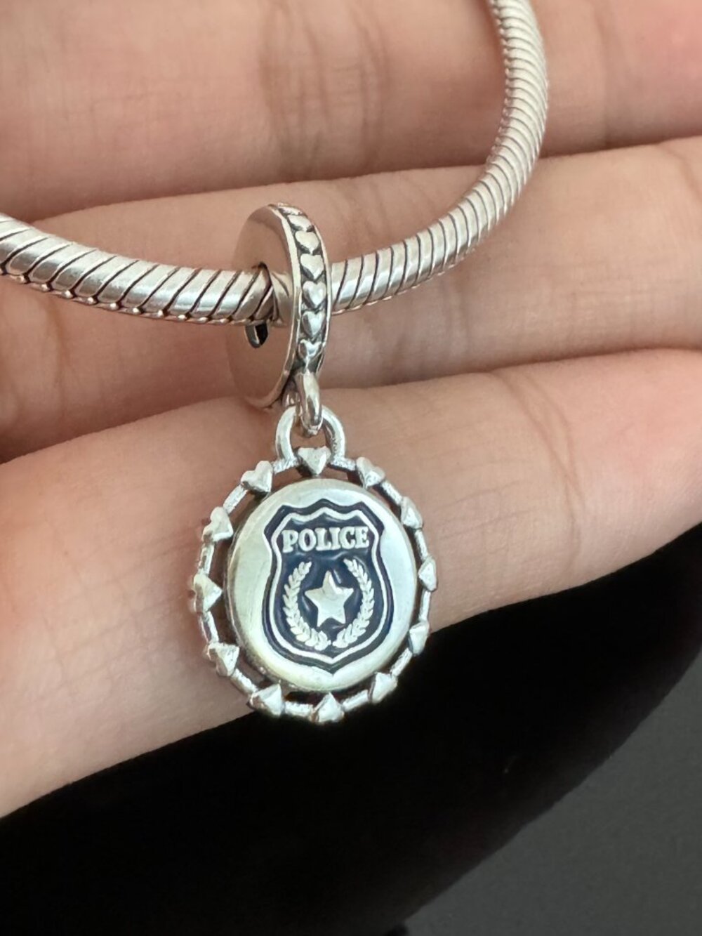 Pandora  Police  Exclusive Charm